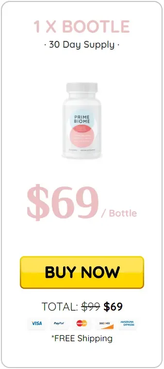primebiome 1 bottle